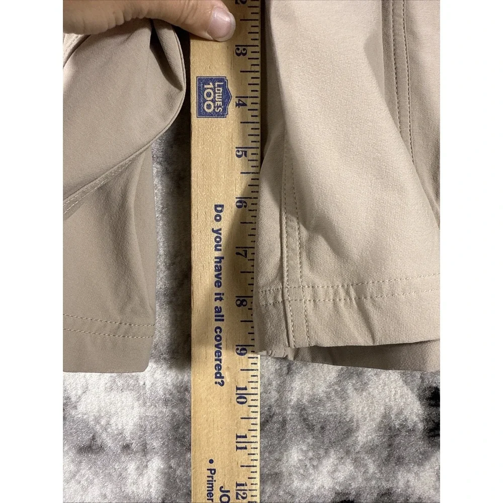 North Face Retrack‎ II Shorts Mens Size 38 Beige Performance Stretch Outdoors